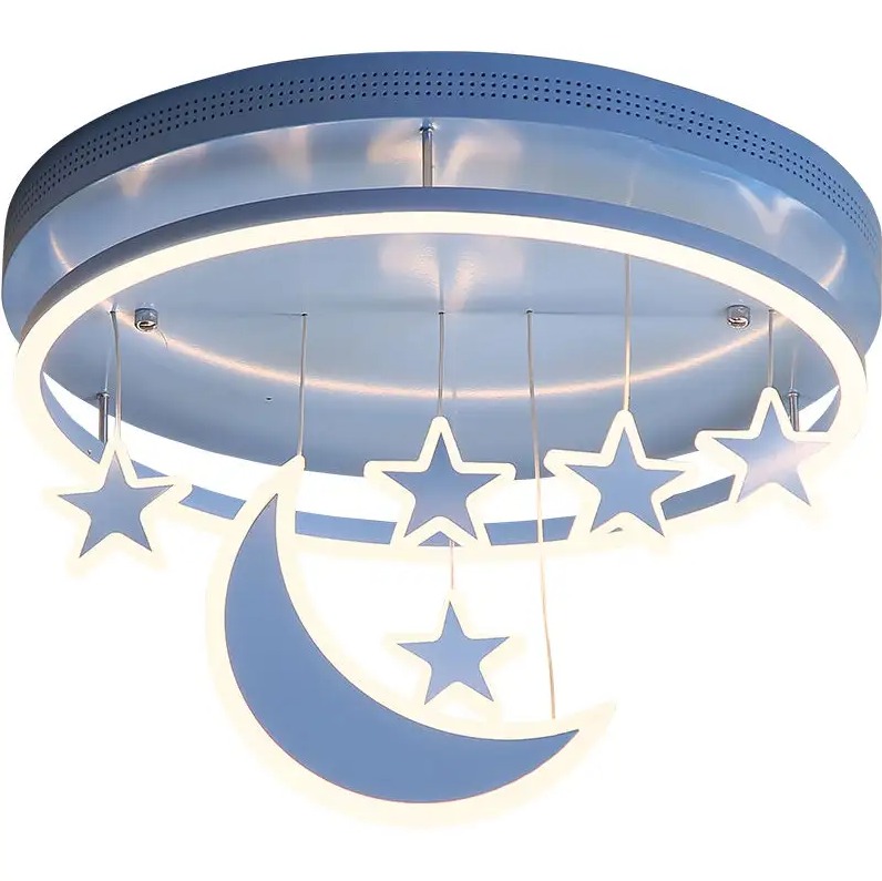 Moonstar Kinderlampe LED, blau oder pink